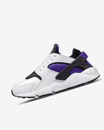 Nike Air Huarache Blancos Morados Negros | MX 4619